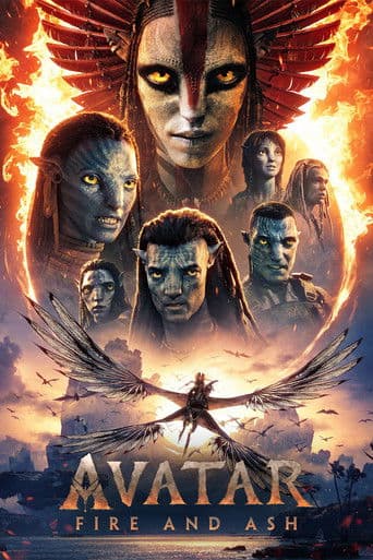 Avatar: Fire and Ash official poster on NexFlixy